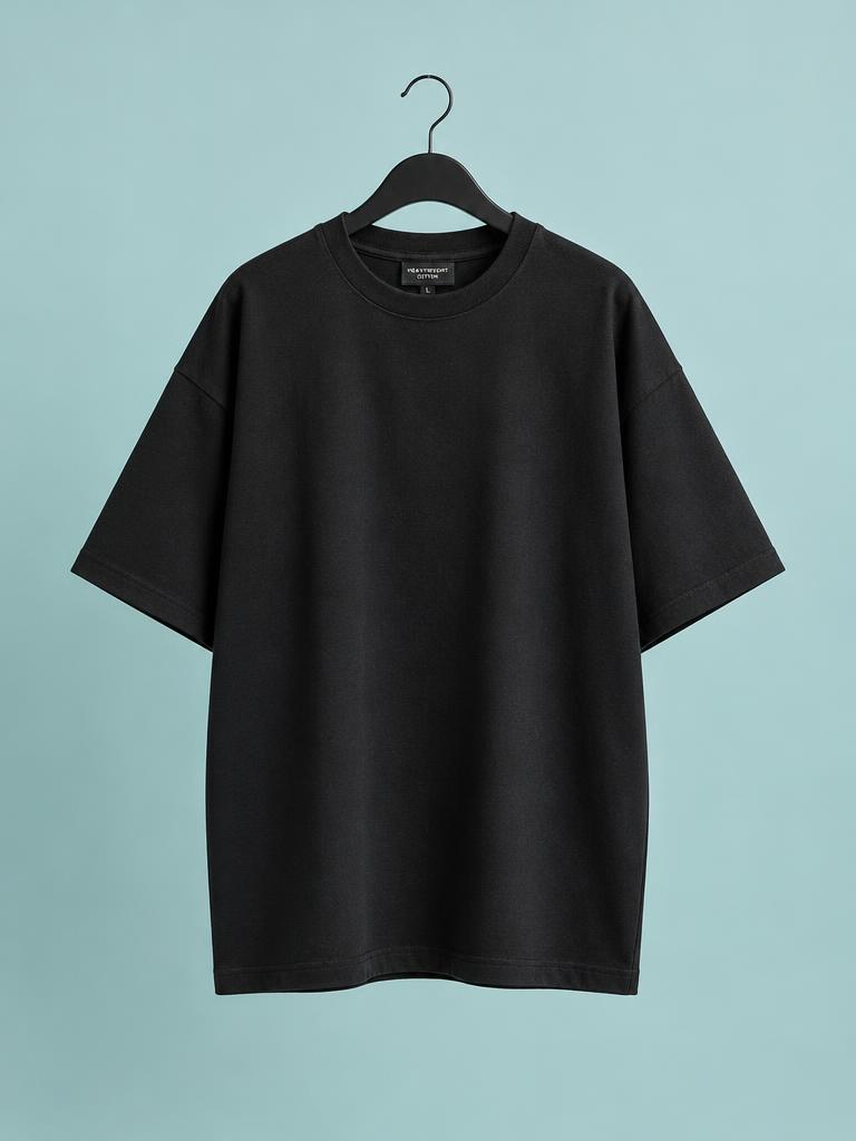 Core Heavyweight Tee — Black
